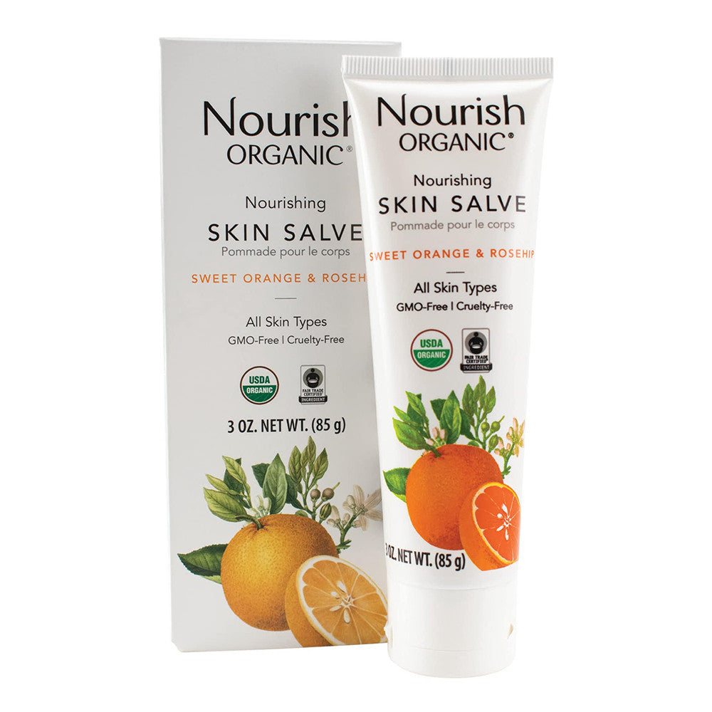 Nourish Organic Skin Solve, Sweet Orange And Palmarosa, 3 Oz